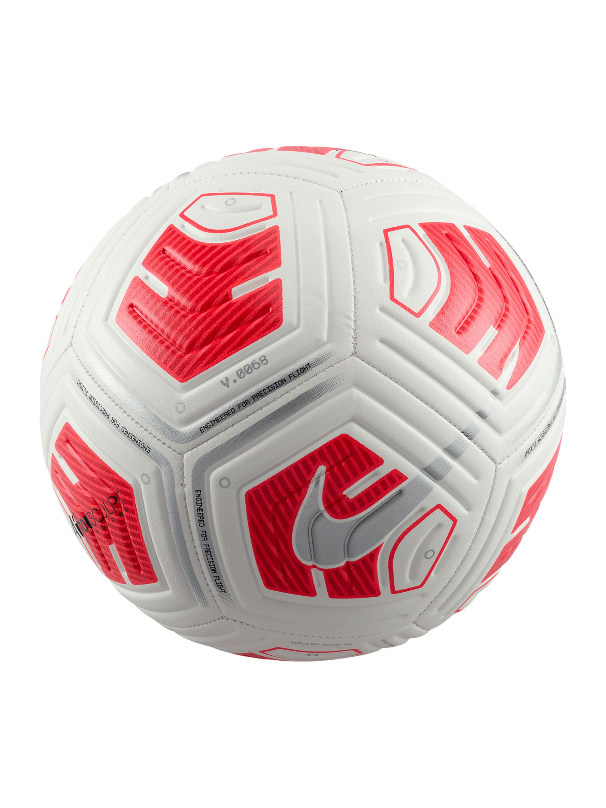 NIKE Ball in White: front