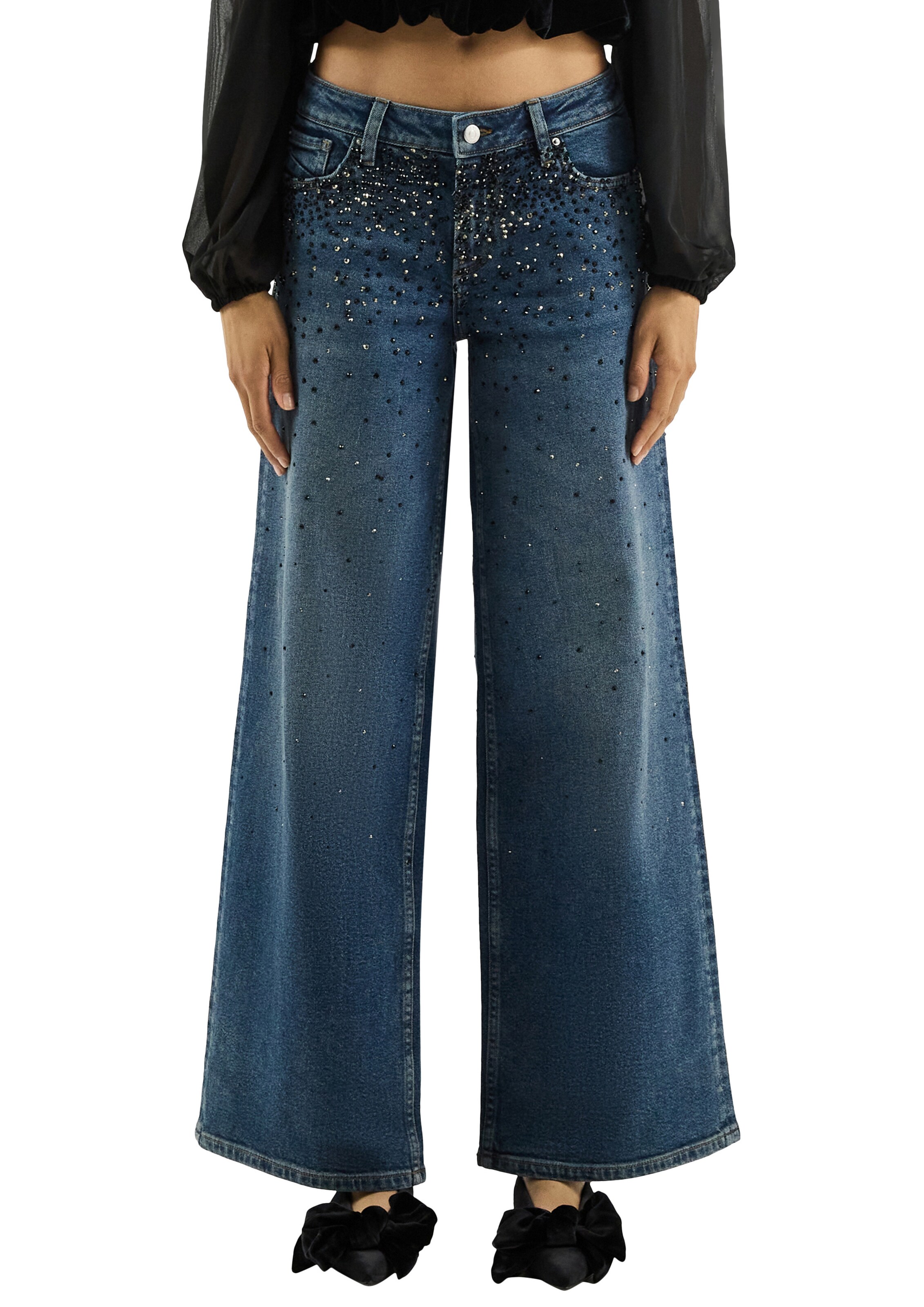 QS Regular Jeans 'Catie' in Blau: Vorderseite