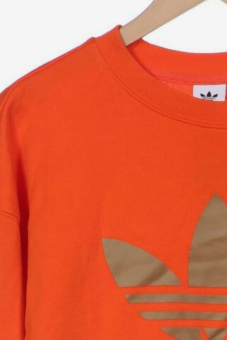 ADIDAS ORIGINALS Sweatshirt & Zip-Up Hoodie in S in Orange
