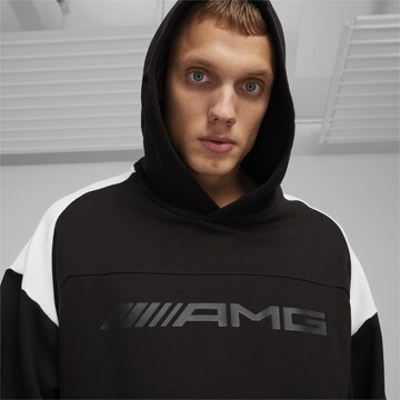 PUMA Sportsweatshirt 'AMG Statement Motorsport' in Zwart