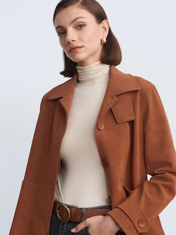 Veste mi-saison Dilvin en marron