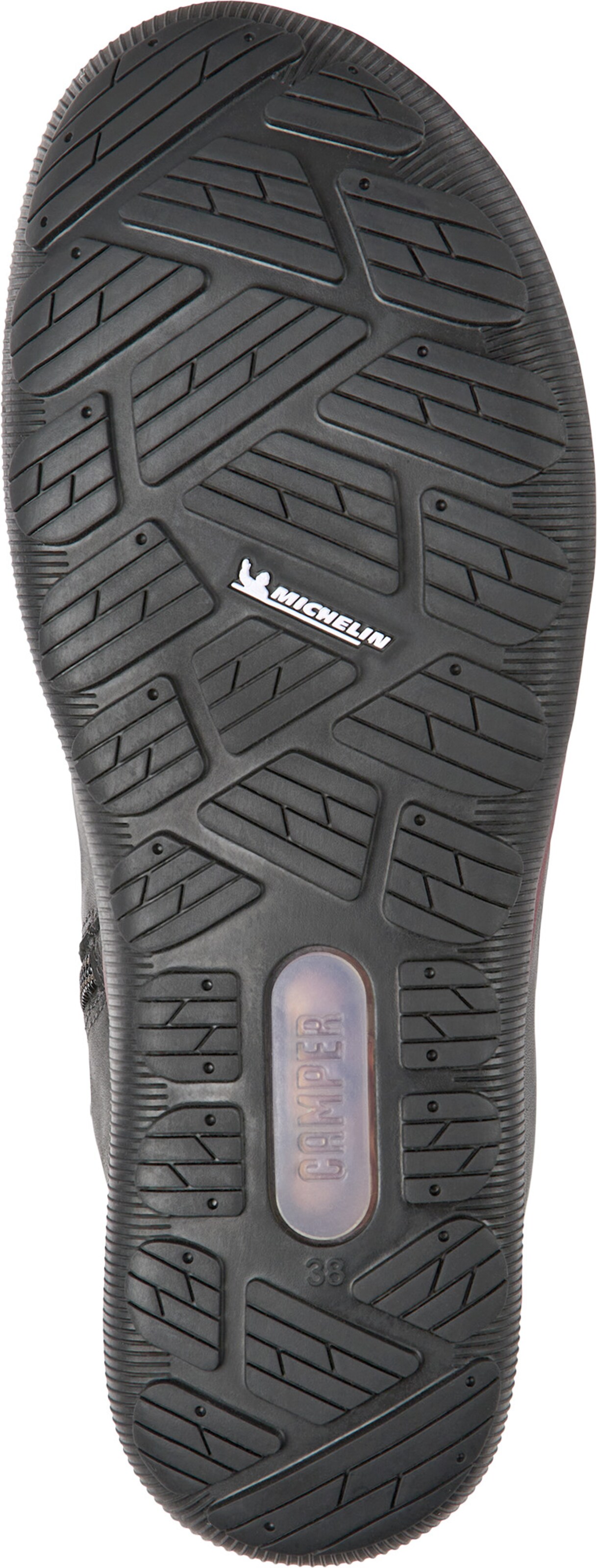 CAMPER Schnürstiefelette 'Peu Pista' in Schwarz