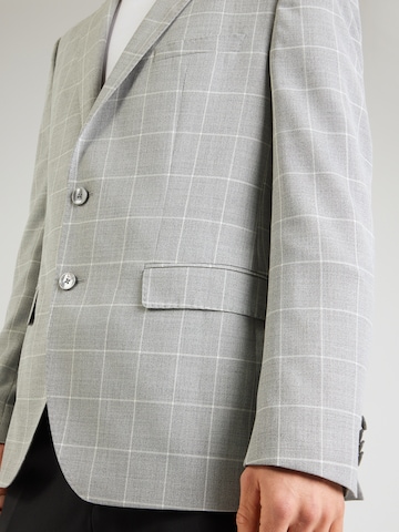 Coupe regular Veste de costume 'H-Jasper' BOSS en gris
