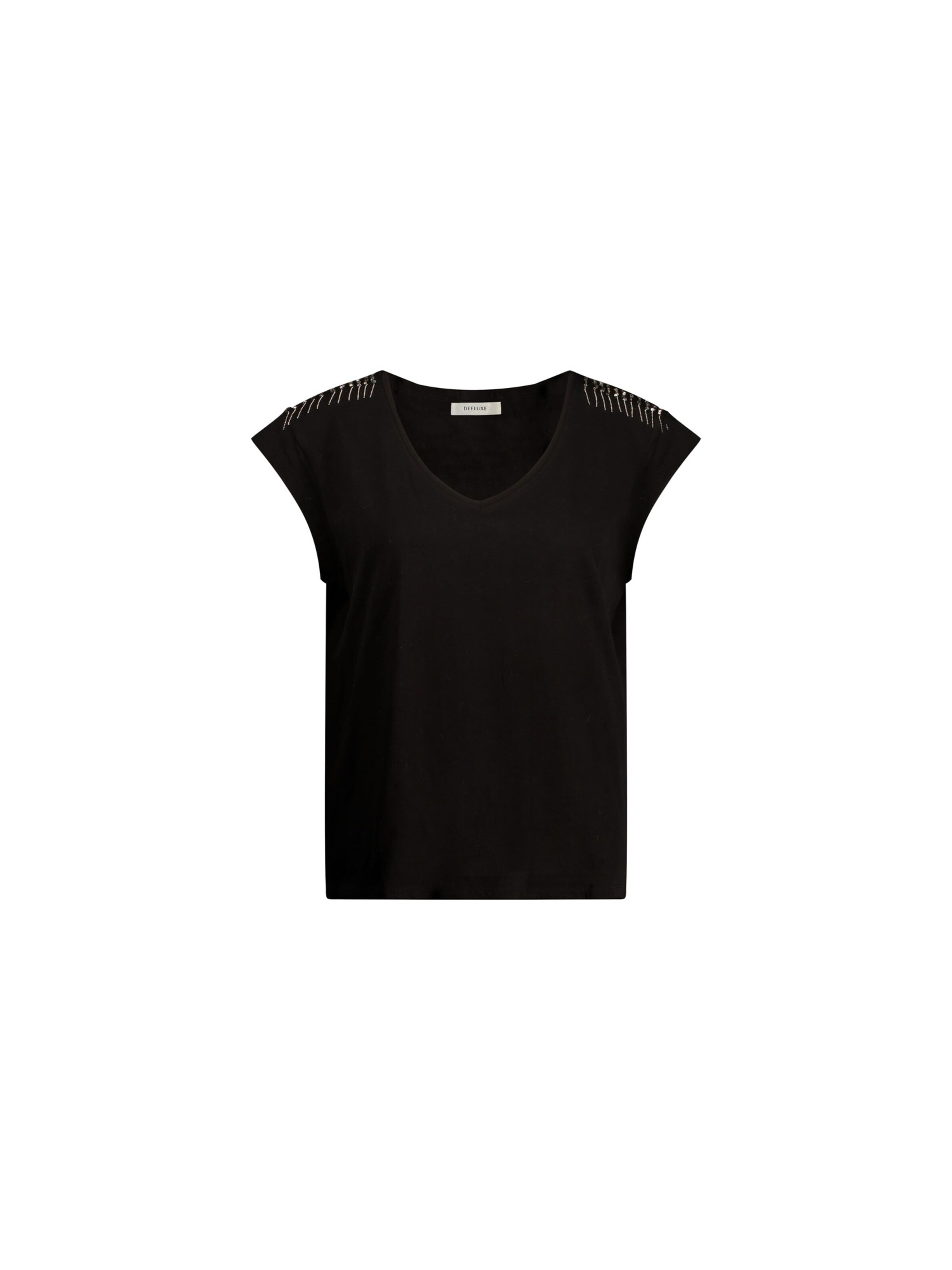 T-shirt 'Amayal' Deeluxe en noir : devant