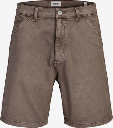 Jean JACK & JONES en marron : devant