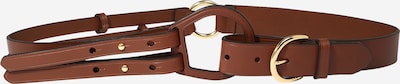 Lauren Ralph Lauren Cinturón en marrón / oro, Vista del producto