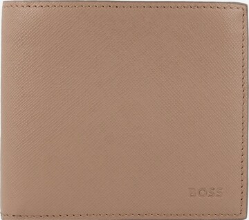 Portamonete 'Jaimie' di BOSS Black in beige: frontale