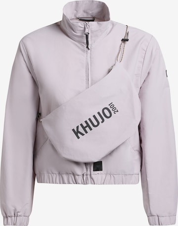 Giacca di mezza stagione 'Leitzi' di khujo in lilla: frontale