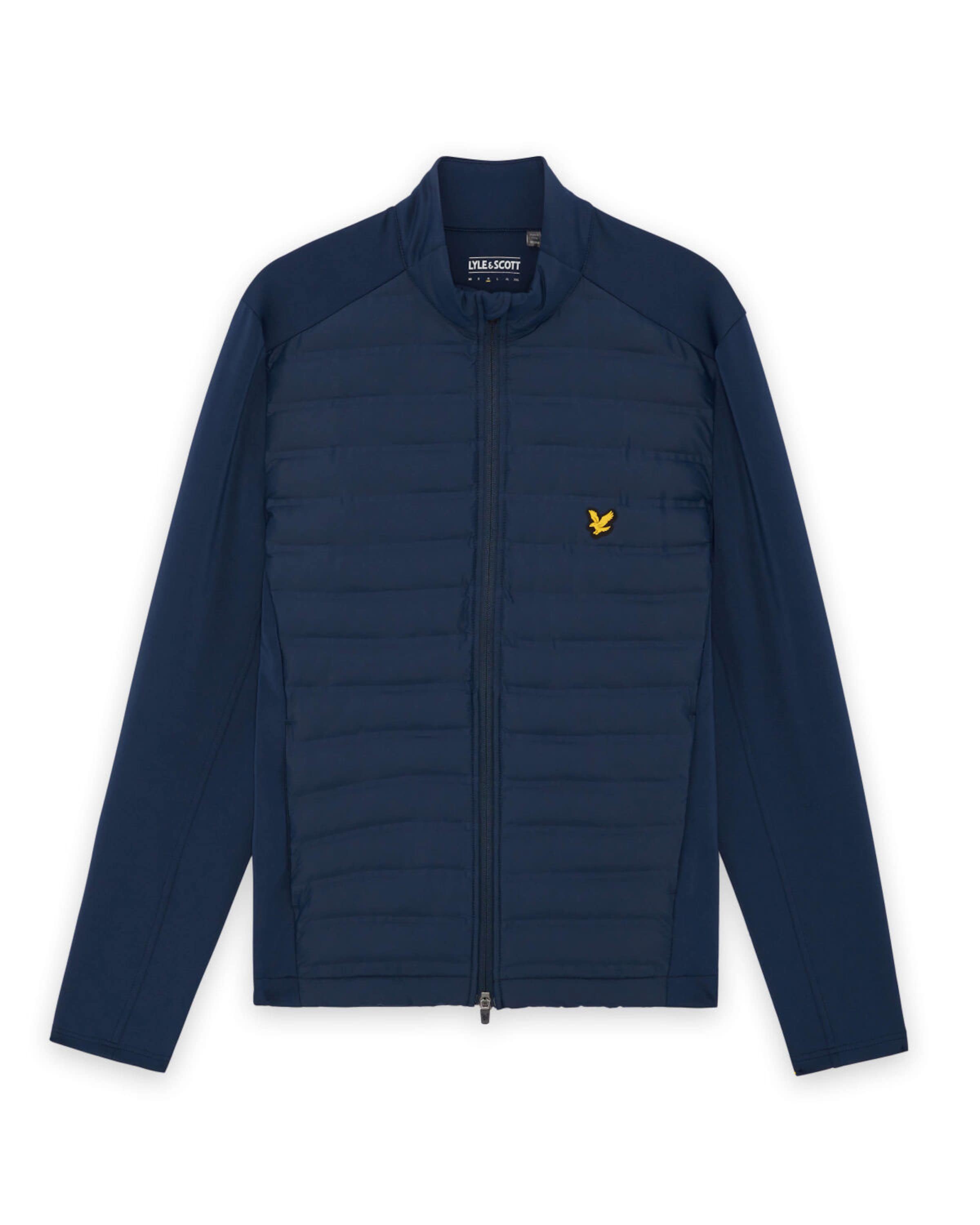 Lyle & Scott Sportjas in Blauw: voorkant