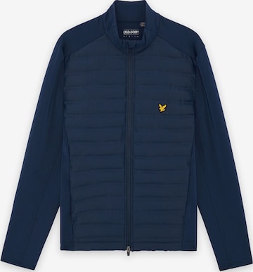 Veste de sport Lyle & Scott en bleu : devant