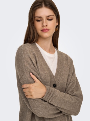 ONLY Cardigan 'ONLHOUSTON' i brun