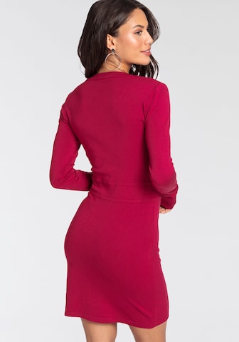 MELROSE Knitted dress in Pink