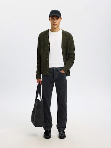 SELECTED Regular Jeans 'SLH196-BEN' in Grey