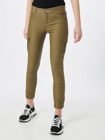 ONLY - Slimfit Pantalón cargo 'MISSOURI-NYA' en verde: frente