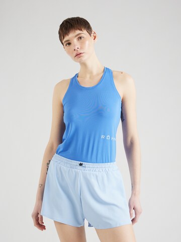 Röhnisch Sports Top 'Skill' in Blue: front