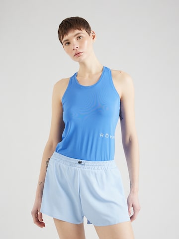 Röhnisch Sporttop 'Skill' in Blauw: voorkant