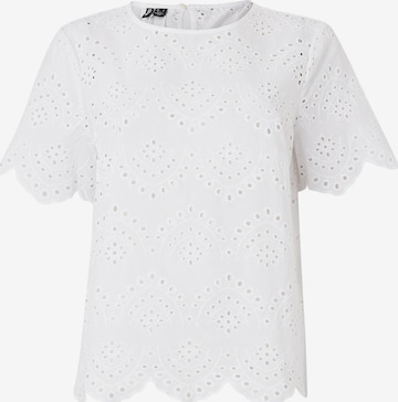 PIECES Bluse 'PCVILDE' in Weiß: Vorderseite