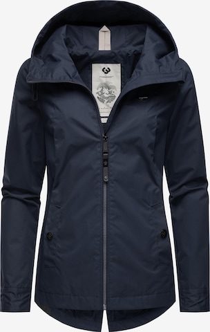 Ragwear Functionele jas 'Monade' in Blauw: voorkant