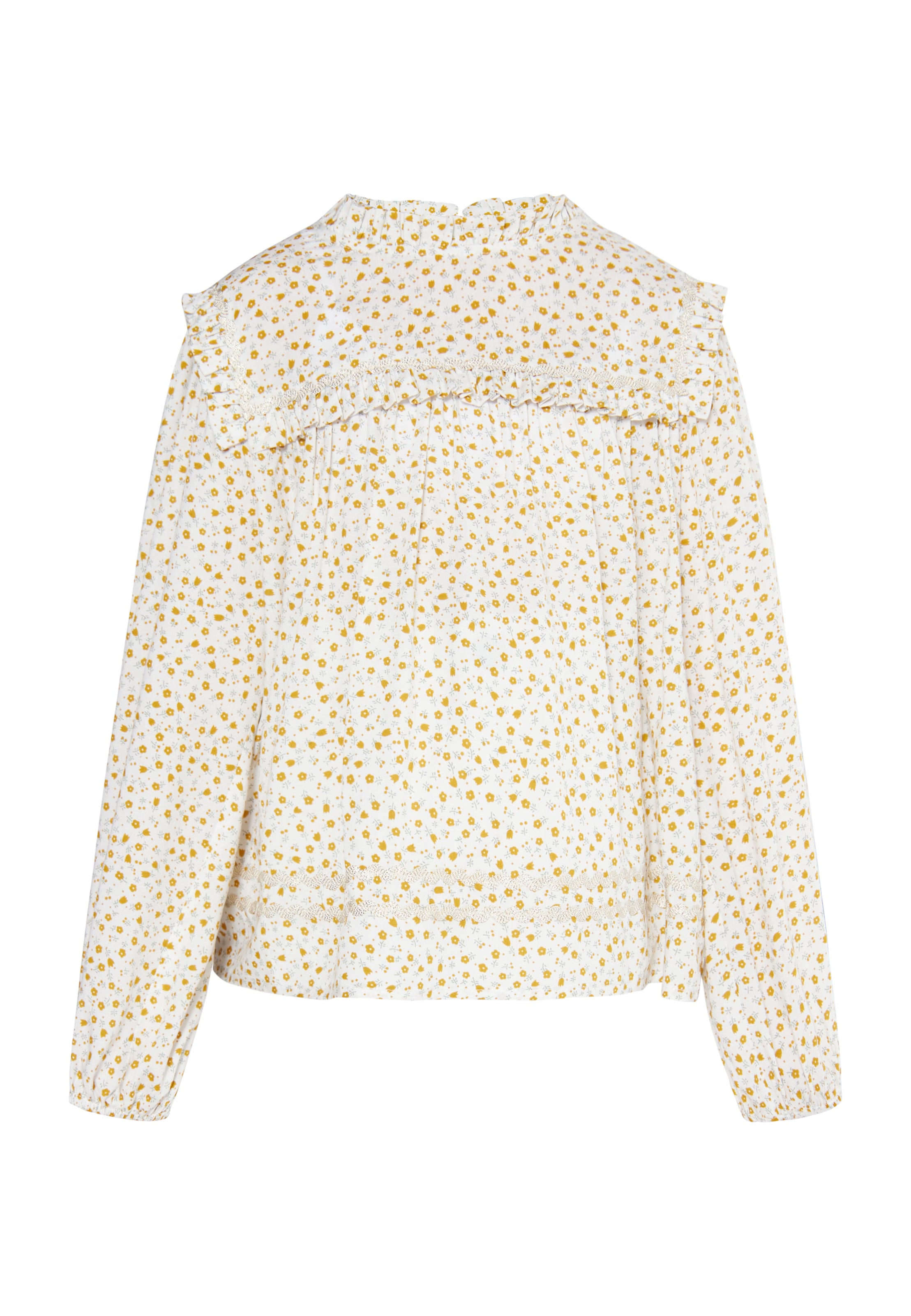 DreiMaster Vintage Pluus, värv kollane: eest vaates