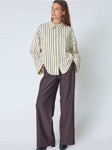 co'couture Wide leg Pants ' Zella' in Brown