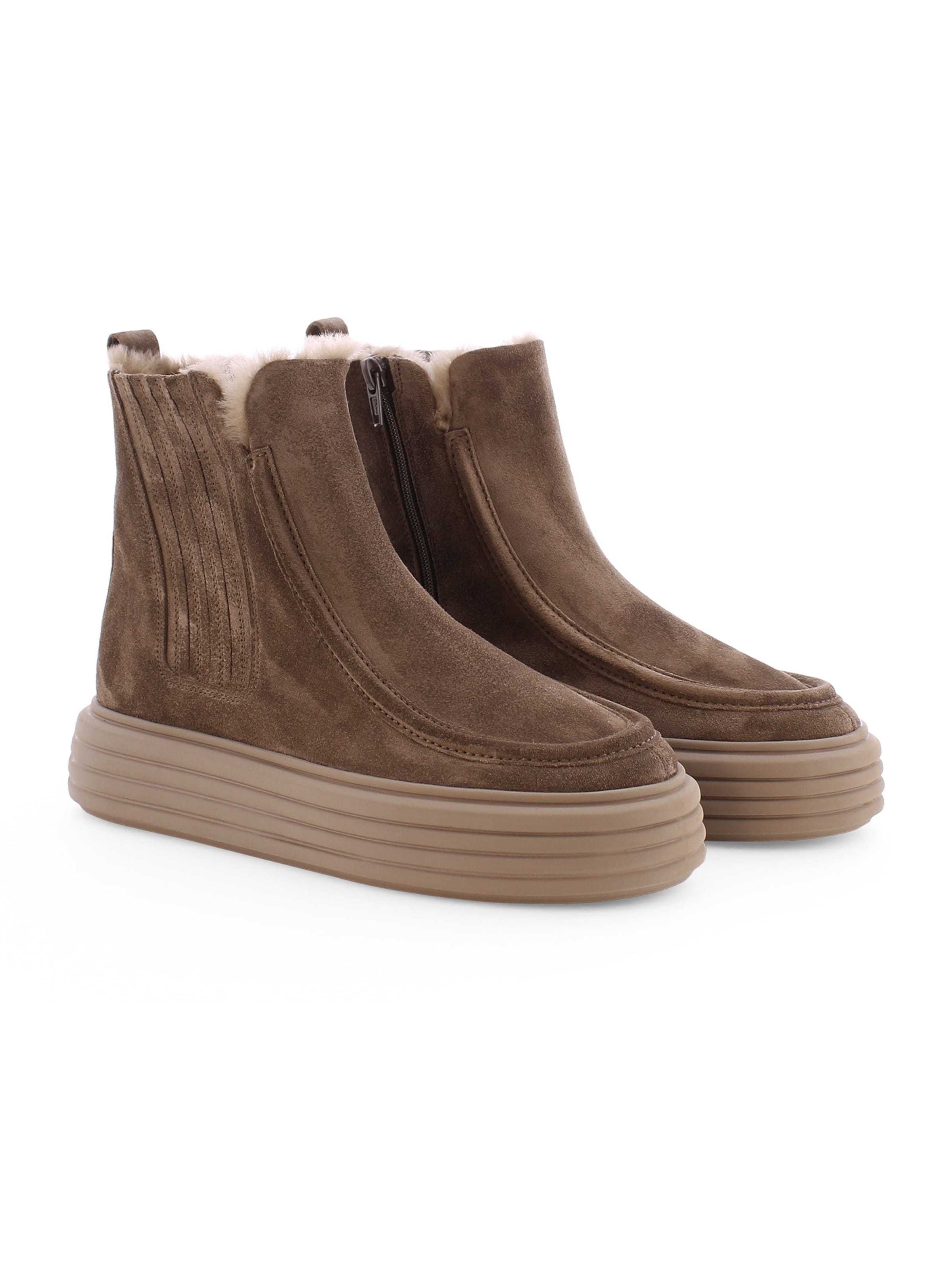 Kennel & Schmenger Chelsea boots ' LILO ' in Bruin