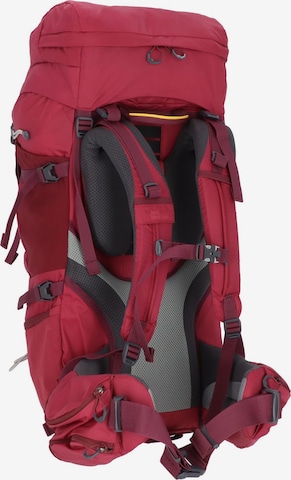 Zaino sportivo 'Highland Trail 45' di JACK WOLFSKIN in rosso