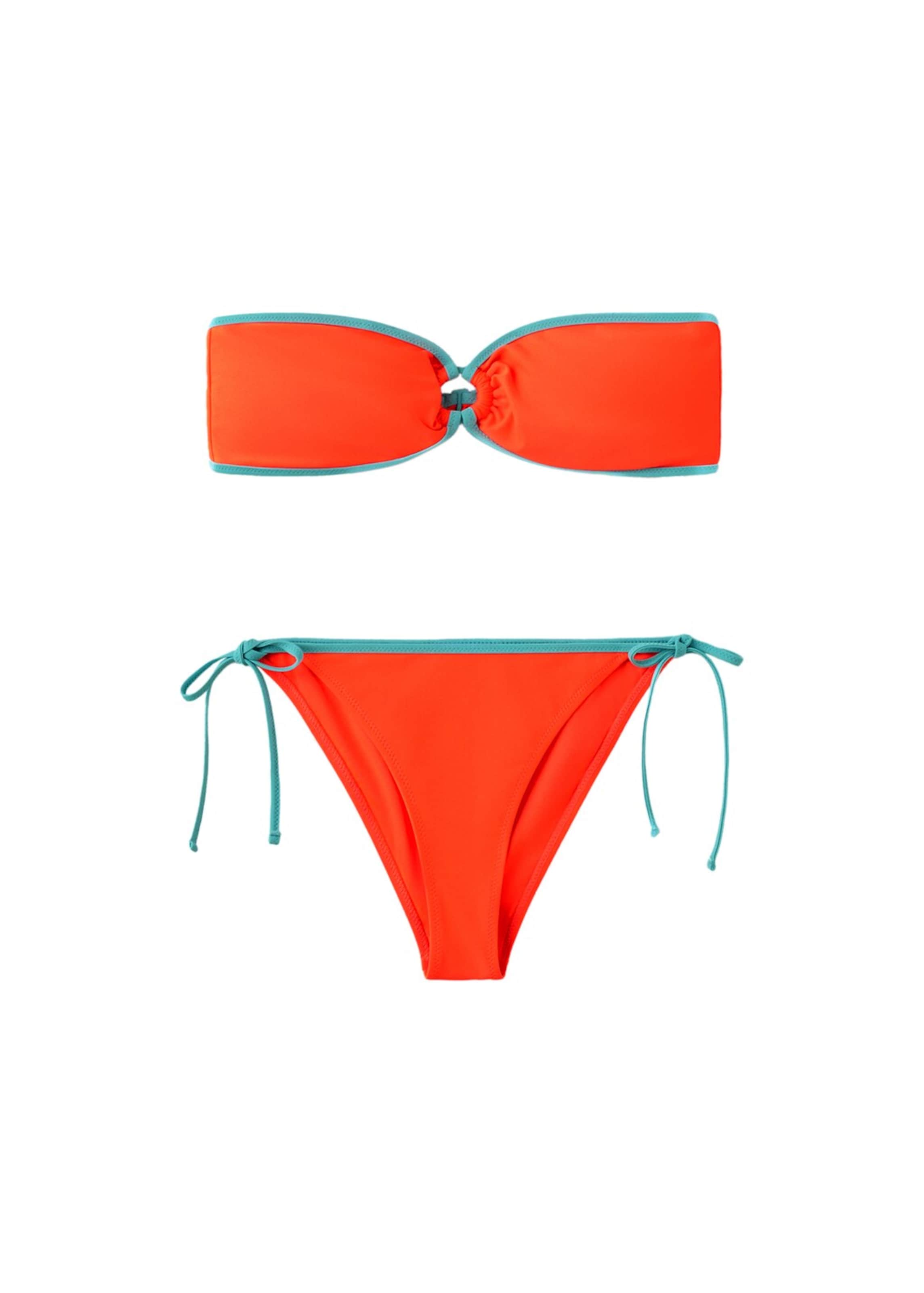 MANGO TEEN Bikini 'Gigi' in Aqua / Lobster, Item view