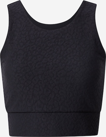 Athlecia Sports bra 'Alma' in Black: front