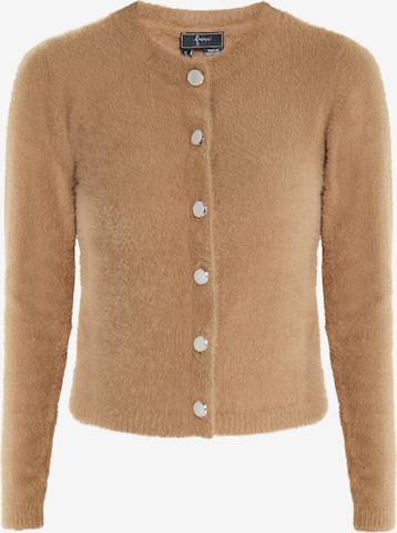 Cardigan 'Tassia' faina en beige : devant