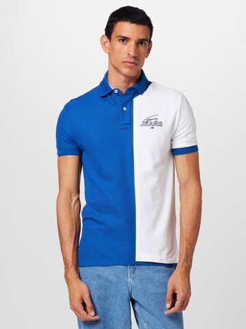 Tommy Jeans - Camisa em azul: frente