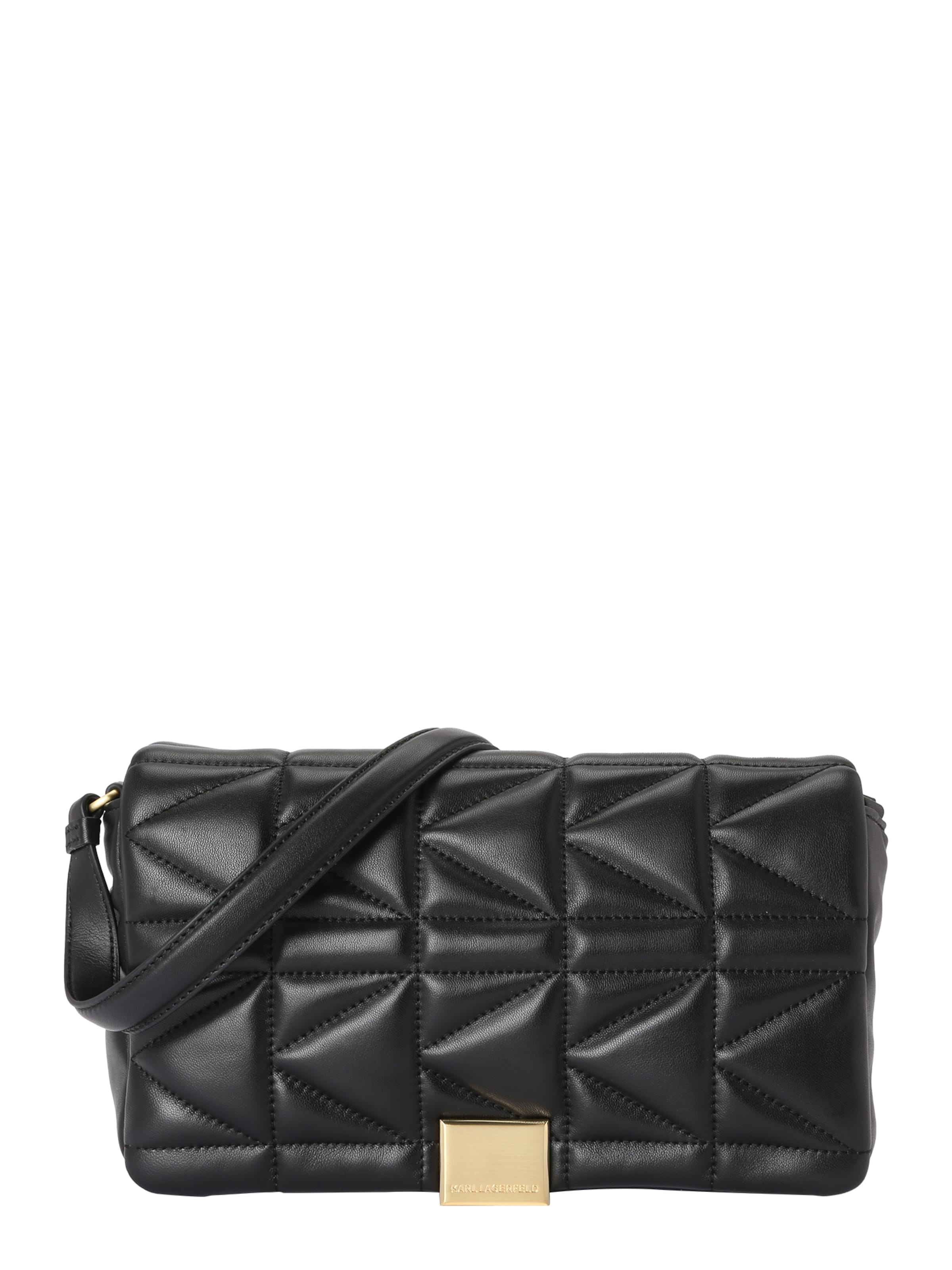Karl Lagerfeld Taška přes rameno – černá: přední strana