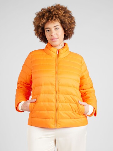 Veste mi-saison 'TAHOE' ONLY Carmakoma en orange : devant