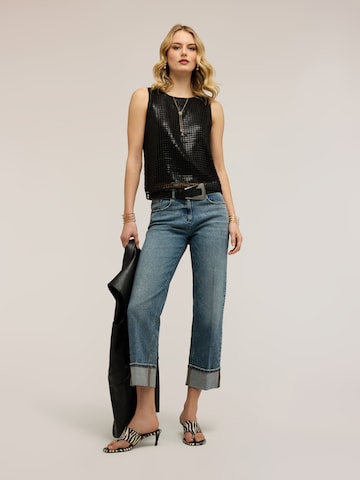 MOTIVI Regular Jeans in Blauw