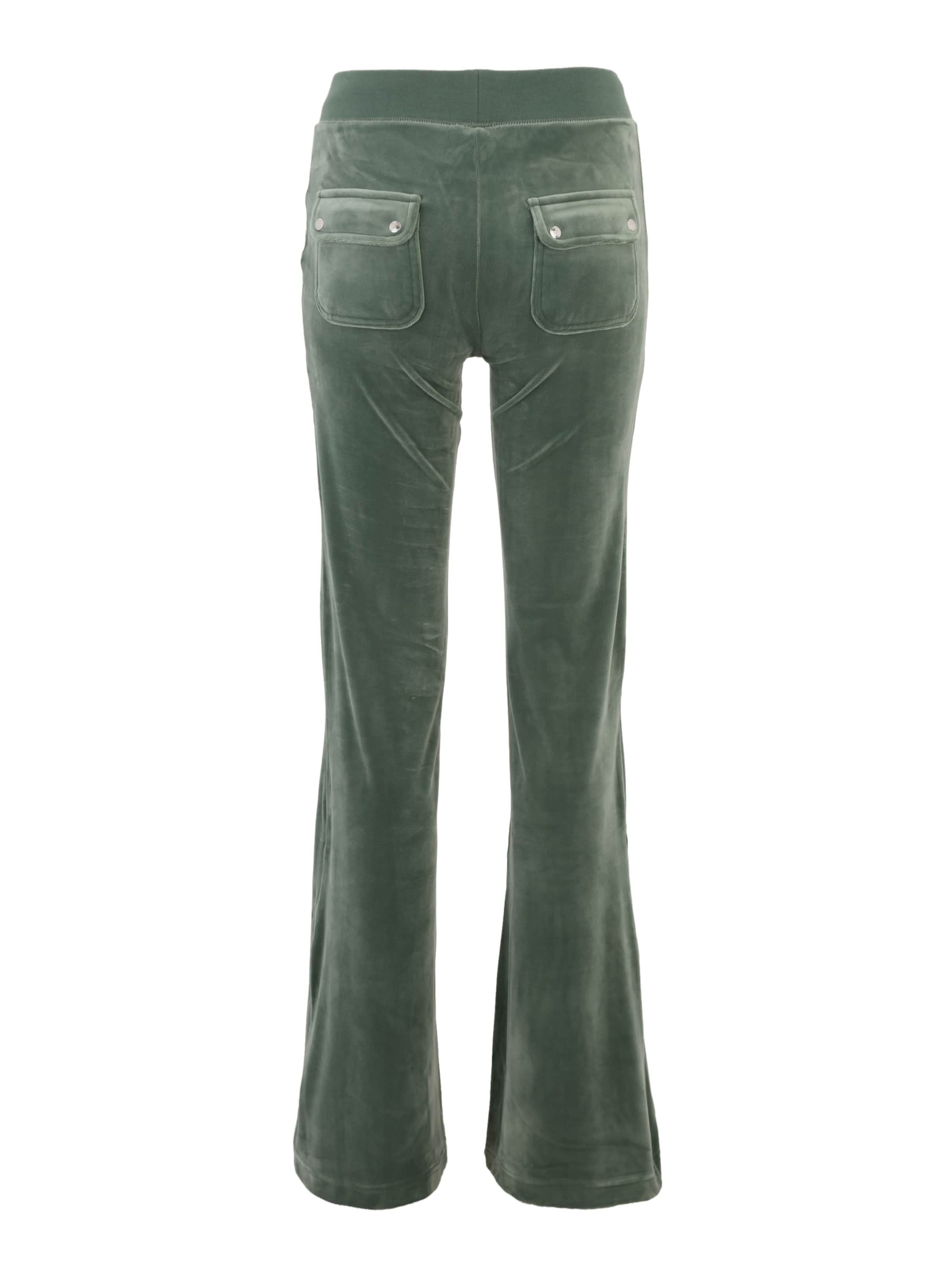 Juicy Couture Tall Rozšírený strih Nohavice 'LAYLA' - Zelená