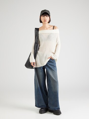 WEEKDAY Pullover 'Lori' i hvid