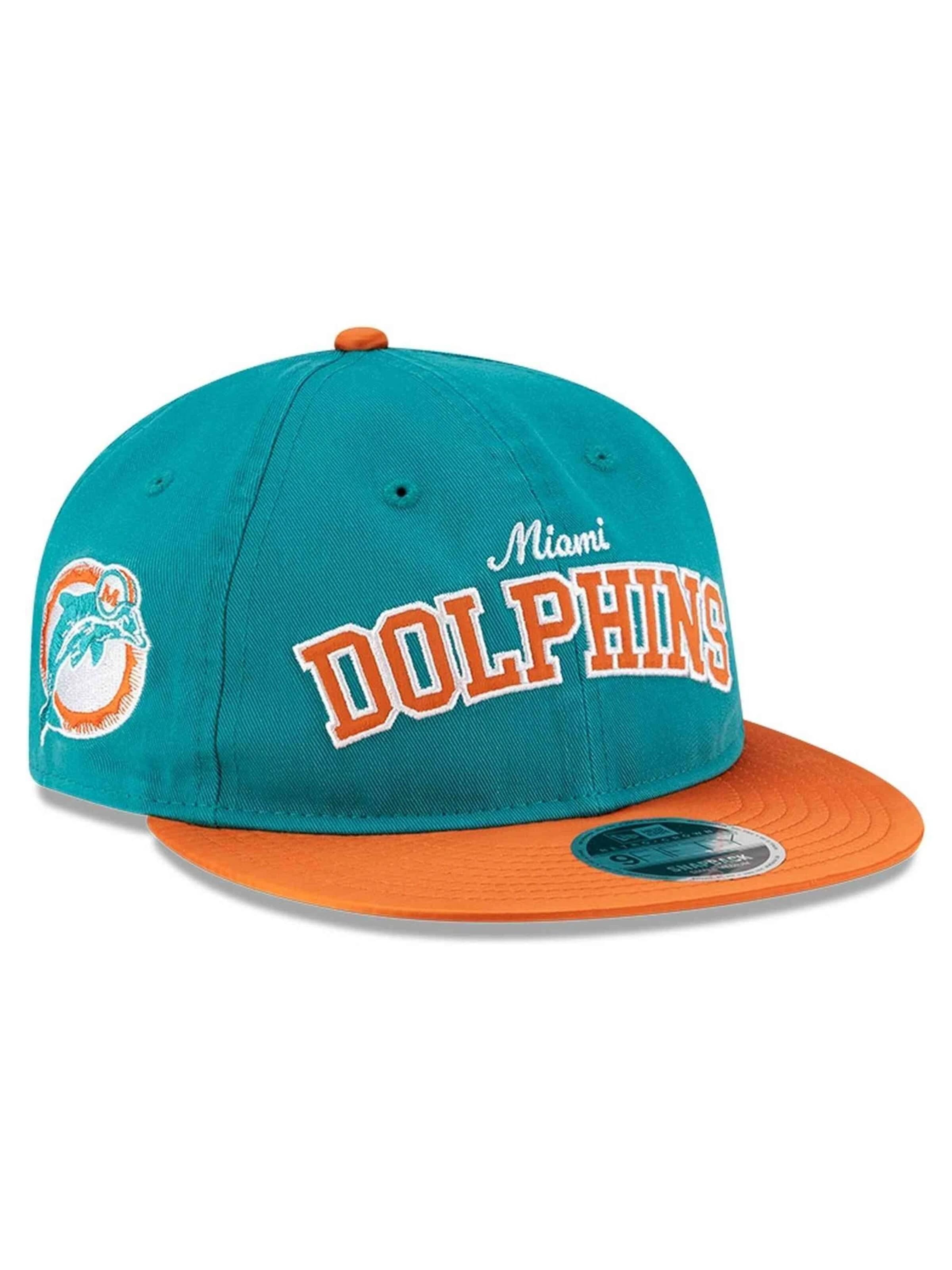 NEW ERA - Gorra 'Gorra new era turquesa miami dolphins nfl historic 9fifty rc miadol' en azul