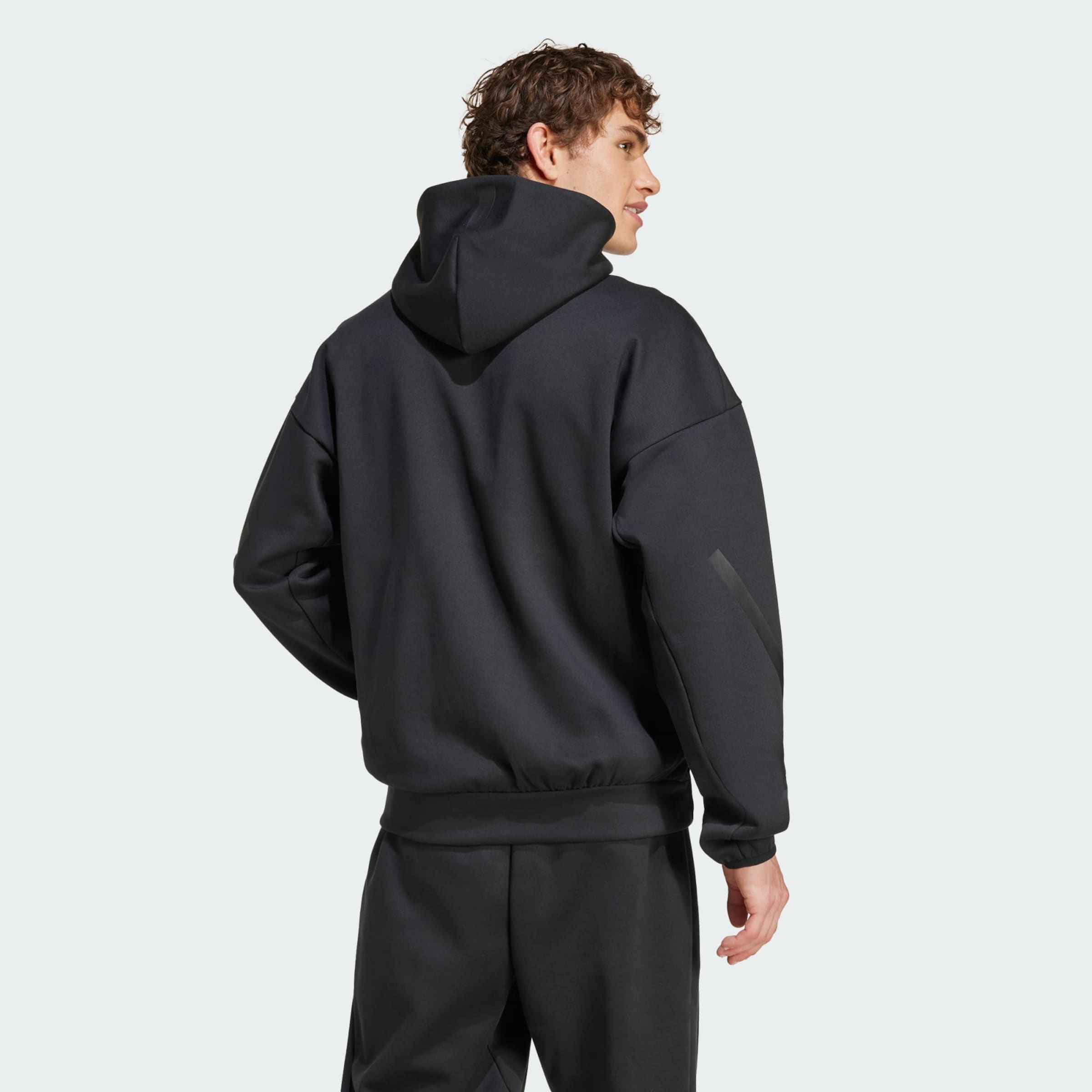 ADIDAS SPORTSWEAR Athletic Zip-Up Hoodie 'Z.N.E.' in Black | ABOUT YOU