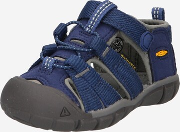 KEEN Sandalen 'Seacamp II cnx' in Blauw: voorkant