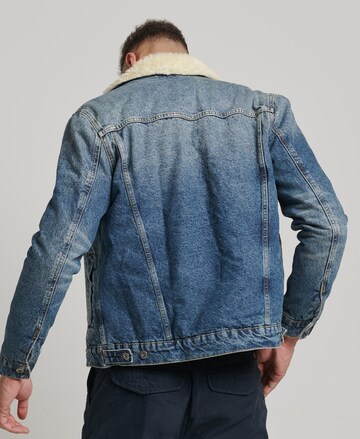 Veste mi-saison Superdry en bleu