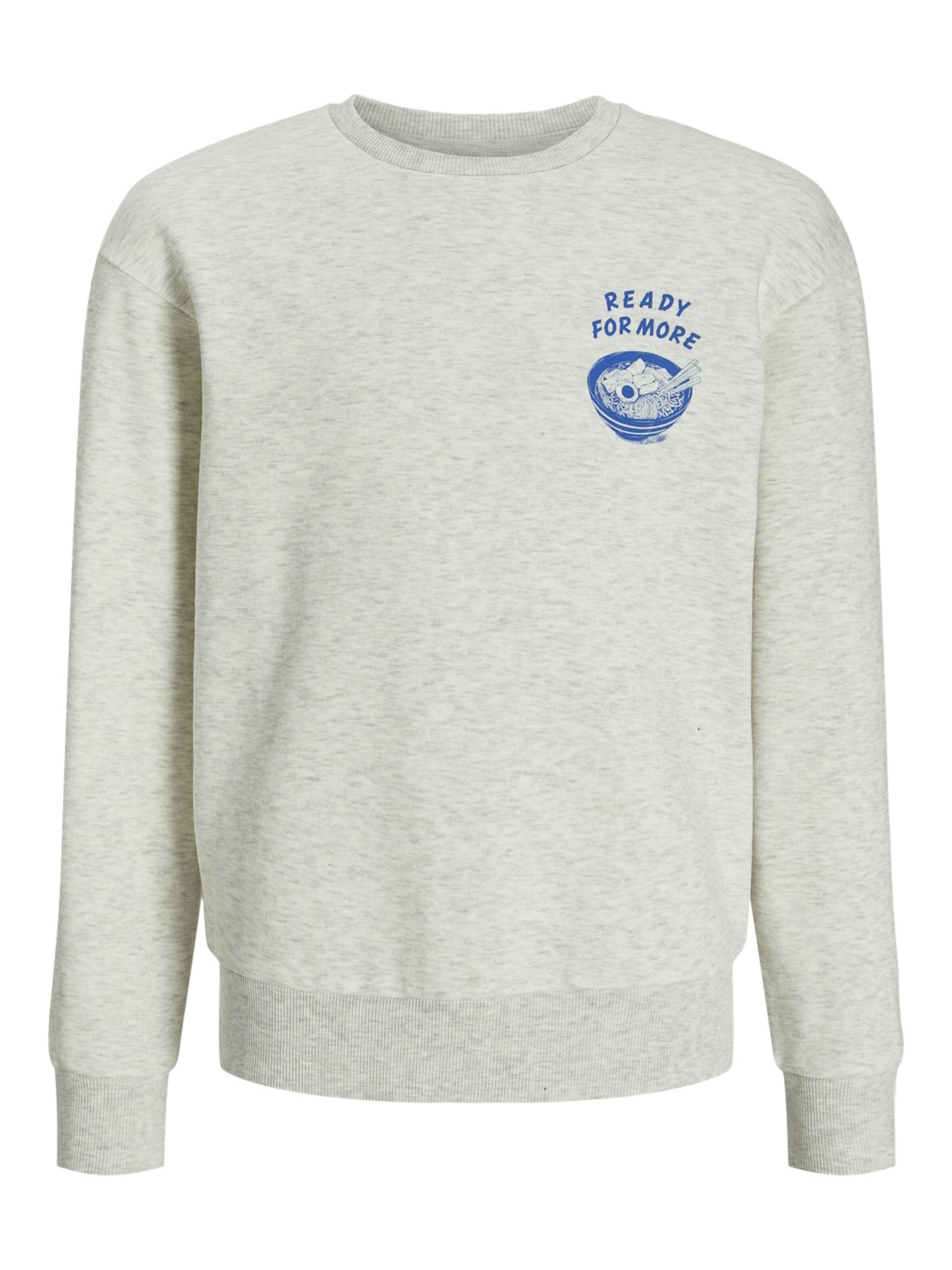Sweat 'Charge' Jack & Jones Junior en blanc : devant