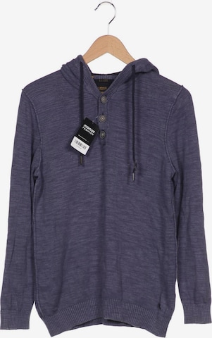 s.Oliver Sweatshirt & Zip-Up Hoodie in M in Blue: front