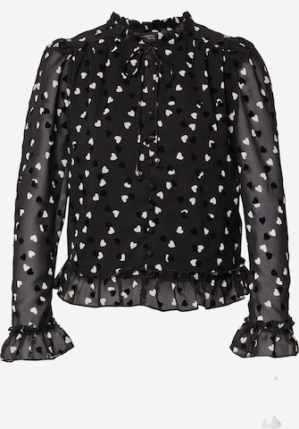 Dorothy Perkins Blus i svart: framsida