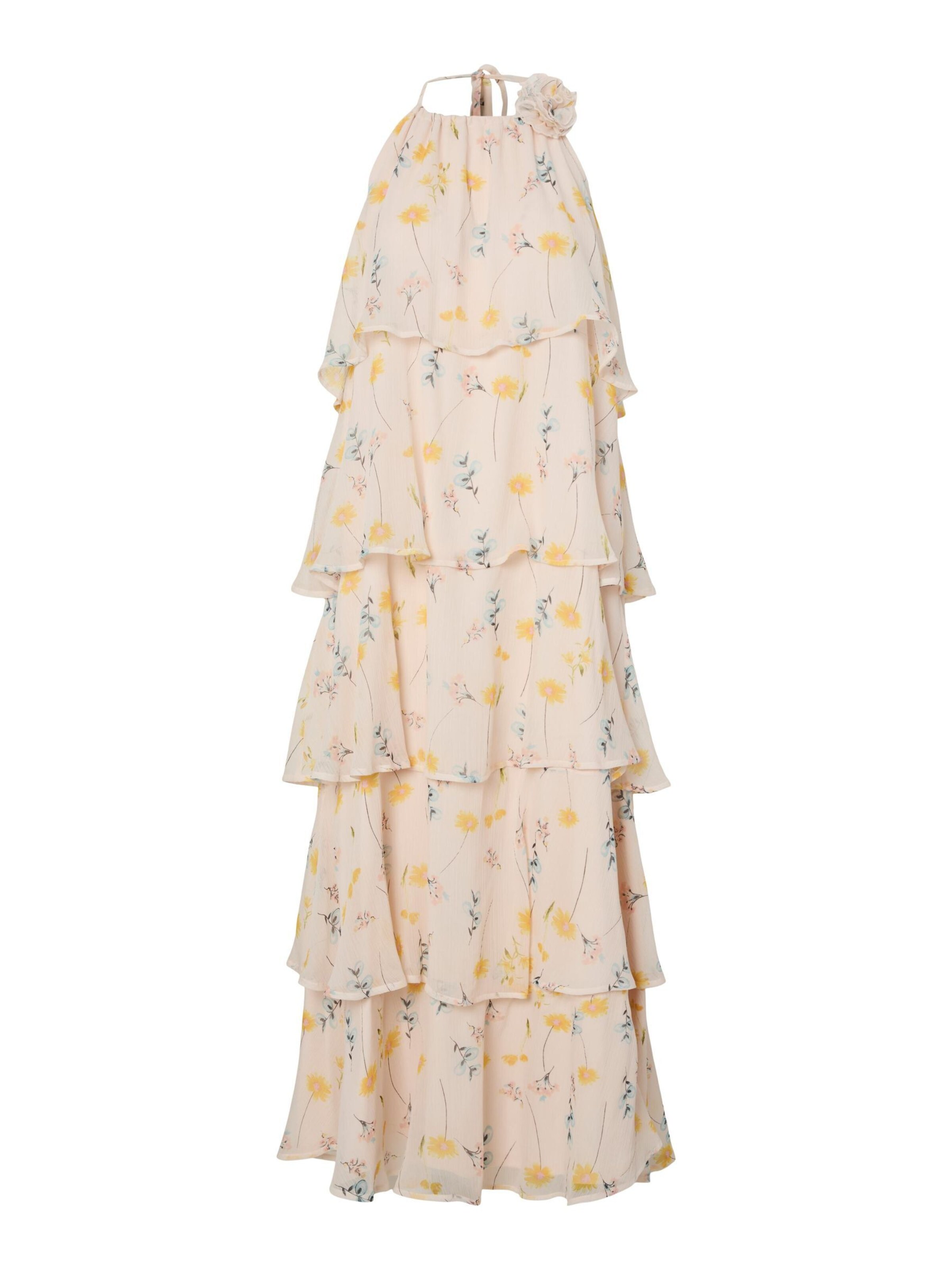 PIECES Jurk 'Clara' in Oranje: voorkant