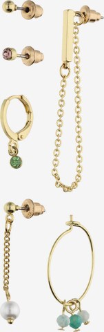 Six Jewelry Set in Gold: front