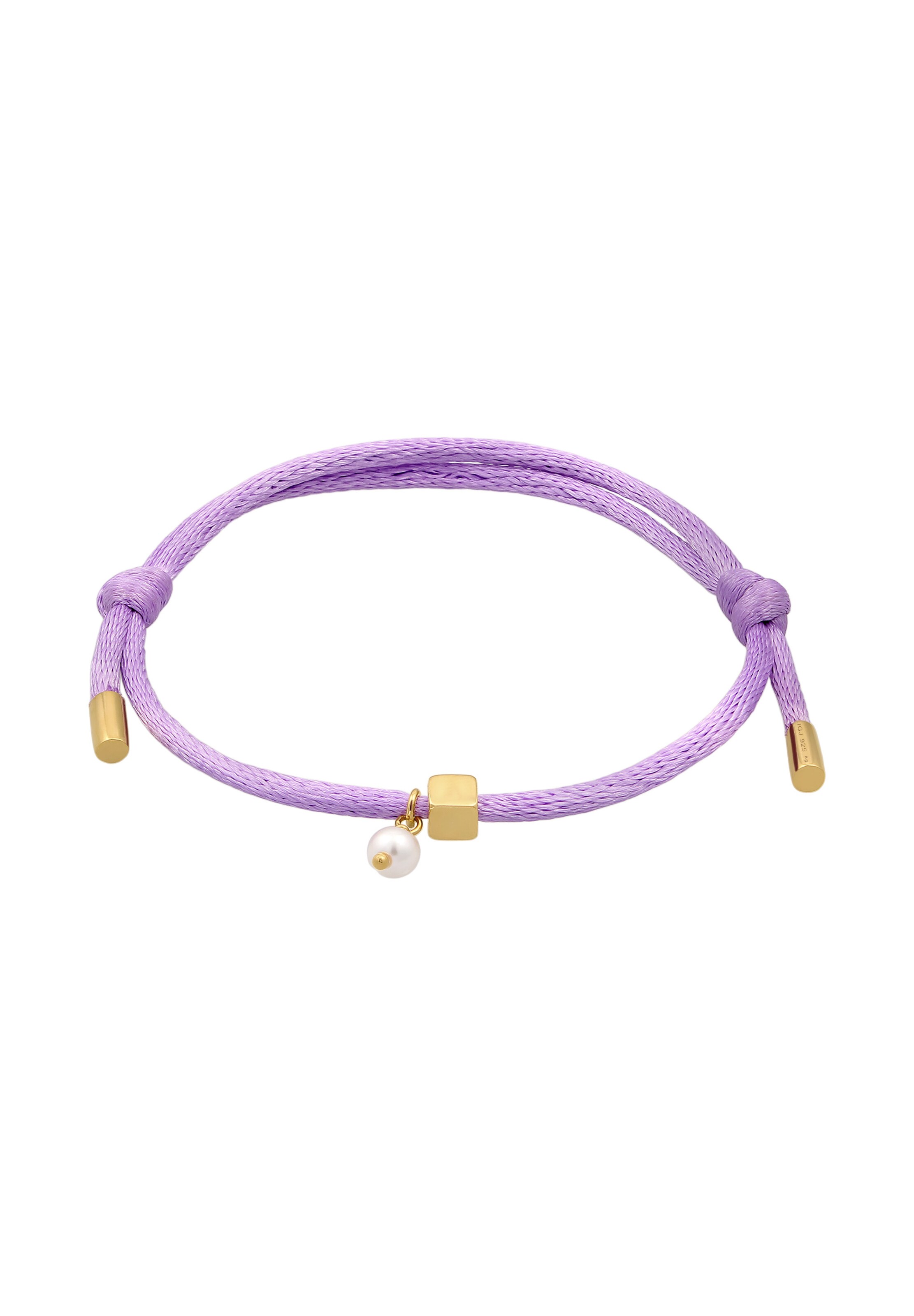 ELLI Armband in Lila: Vorderseite