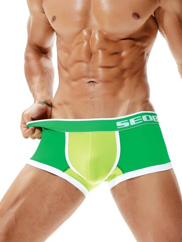 SEOBEAN Boxer shorts 'Nylon Trunk' in Green