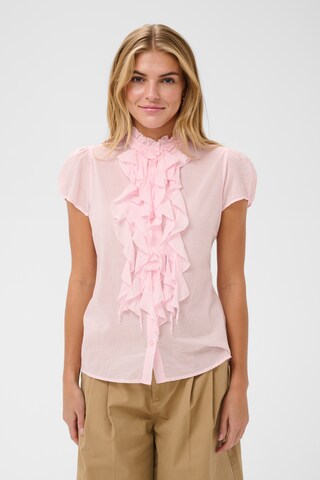 SAINT TROPEZ Blouse 'TilliSZ' in Pink: front