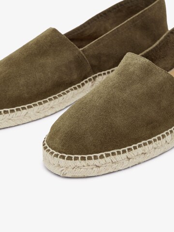 Espadrilles 'FRED' Bianco en vert