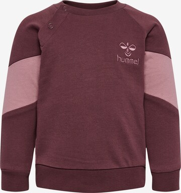 Hummel Sweatshirt 'KRIS' in Roze: voorkant