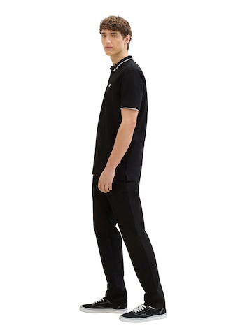 TOM TAILOR DENIM Regular Pants in Black